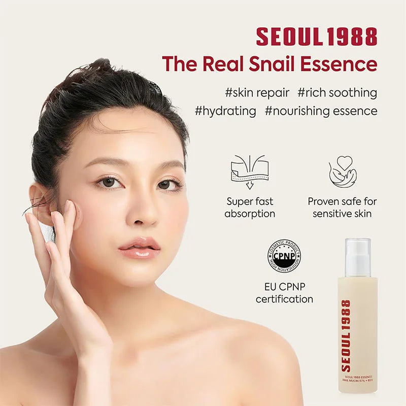 Seoul 1988 Rice Soothing Toner,Cleansing Foam,Retinol Liposome Face Cream Care Serum,Moisturizing sunscreen,Korean Skincare Set