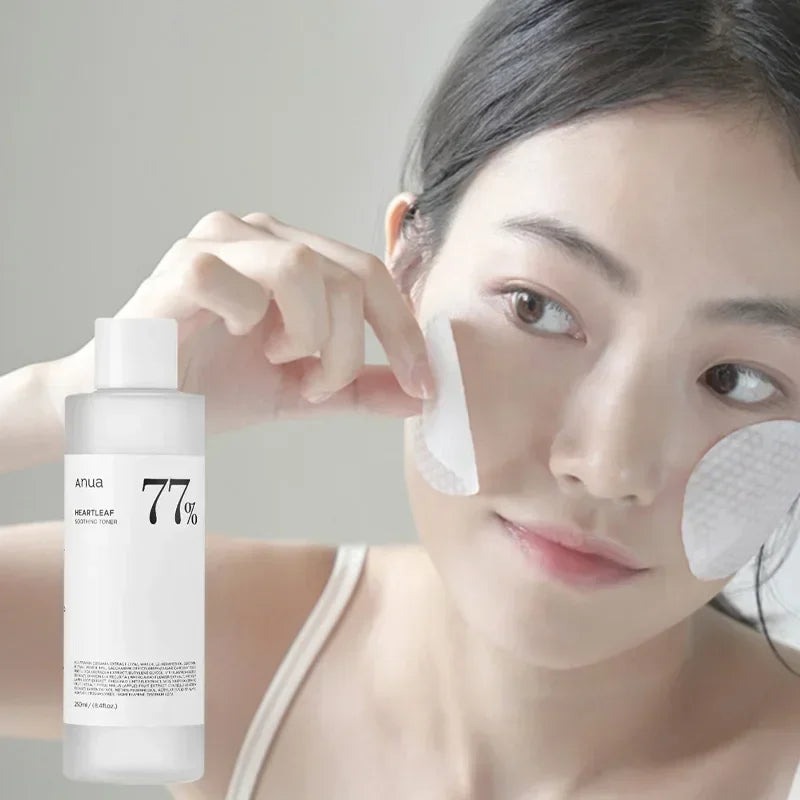 New Anua Heartleaf 77% Soothing Toner Daily Relief Lotion Niacinamide Whitening Serum Soothing Ampoule Vitamin C Blemish Serum
