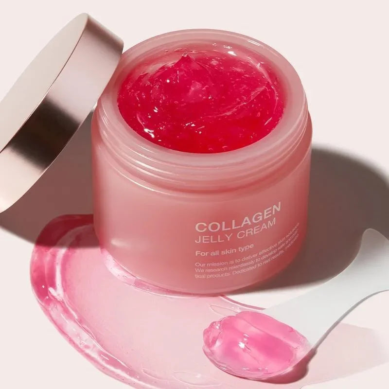 24h Glow & Lifted Collagen Jelly Cream Niacinamide And Hydrolyzed Collagen Strengthen The Skin Barrier And Moisturize The Skin