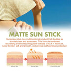 Face Body Sunscreen Matte Sun Stick Spf 50+ Uv Protective Refreshing Hydrating Waterproof Solar Blocker Isolation Sunblock Cream