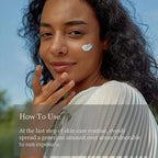 50ml SPF50+ Rice Organic Sunscreen Lightweight And Non-Greasy Anti UV Sun Block Facial Sunscreen