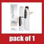 Two-in-one color-changing foundation stick is lightweight,hydrating and non-sticky,providing a light and thin foundation makeup