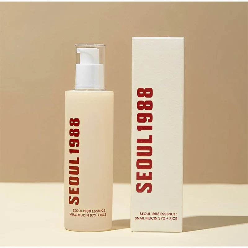Seoul 1988 Rice Soothing Toner,Cleansing Foam,Retinol Liposome Face Cream Care Serum,Moisturizing sunscreen,Korean Skincare Set