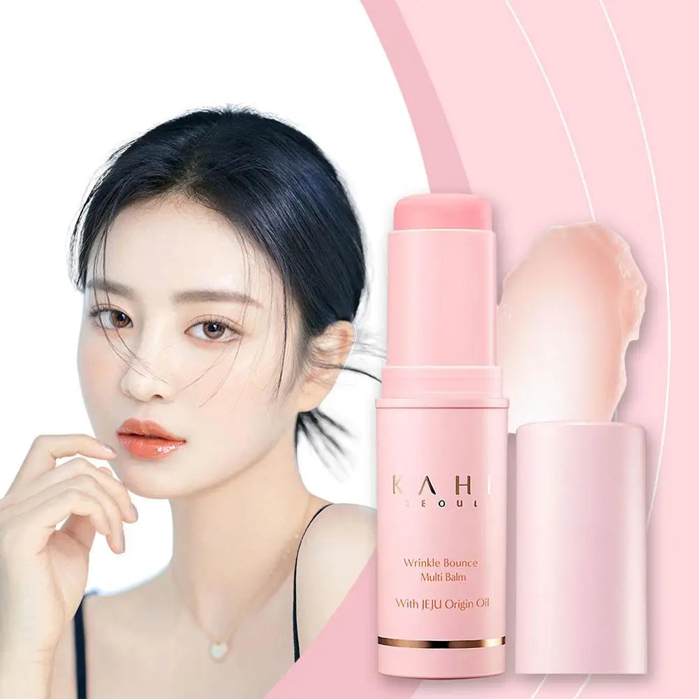 1/2PCs Wrinkle Bounce Moisturizing Multi Balm for Face Daily Face Moisturizer Stick Multi Balm Hydrating Cream for Lip Eye Neck