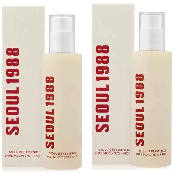 Seoul 1988 Rice Soothing Toner,Cleansing Foam,Retinol Liposome Face Cream Care Serum,Moisturizing sunscreen,Korean Skincare Set