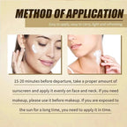 SPF50 + sunscreen, 50ml Korean rice probiotic sunscreen, relieve sun exposure, soft facial moisturizer, efficient sun protection