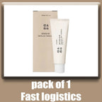 50ml SPF50+ Rice Organic Sunscreen Lightweight And Non-Greasy Anti UV Sun Block Facial Sunscreen