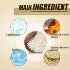 SPF50 + sunscreen, 50ml Korean rice probiotic sunscreen, relieve sun exposure, soft facial moisturizer, efficient sun protection