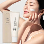 50ml SPF50+ Rice Organic Sunscreen Lightweight And Non-Greasy Anti UV Sun Block Facial Sunscreen vjkjjh