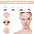 New Orange High Frequency Facial Machine Electrotherapy Wand Neon Argon Tubes Wands Device Face Skin Care  Beauty Tools Home Use