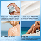 SPF 50+ UV Protective Anti Oxidant sun block Isolation cream High Sun Protection Hydrating Moisturizing Skin Sun Lotion Makeup