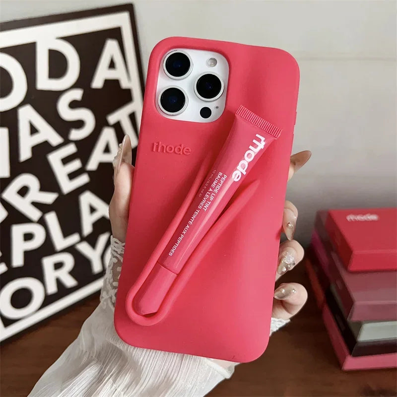 Rhode Silicone Case + Free Gloss