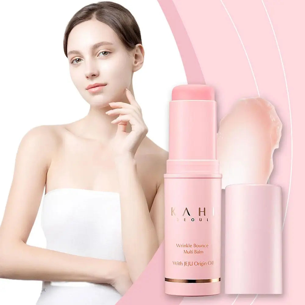 1/2PCs Wrinkle Bounce Moisturizing Multi Balm for Face Daily Face Moisturizer Stick Multi Balm Hydrating Cream for Lip Eye Neck