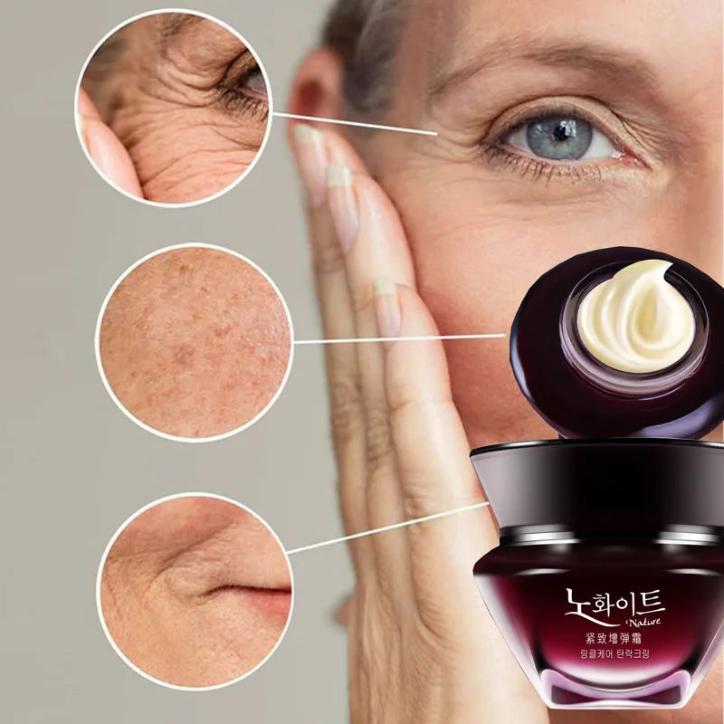 50g Korean Cosmetics Firming Cream Fade Smooth Fine Lines Moisturizing Cream Minimize Pores brighten Complexion repairing Cream