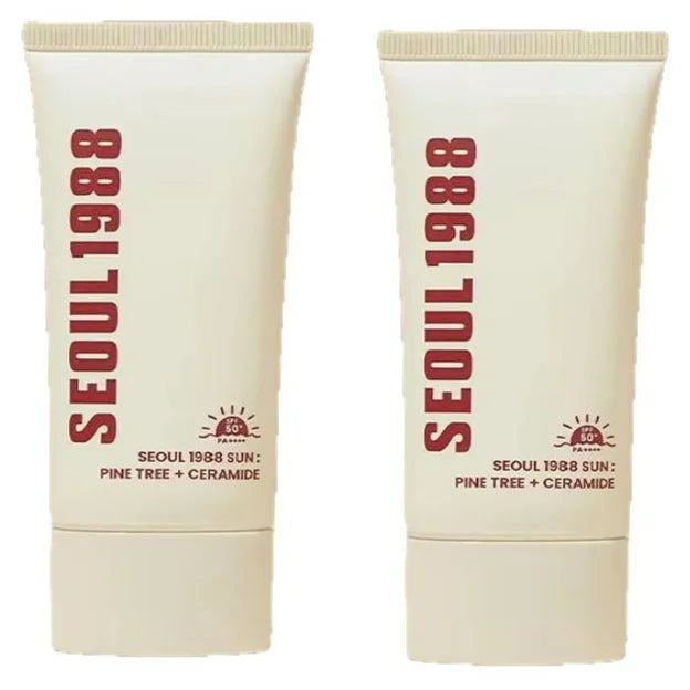 Seoul 1988 Rice Soothing Toner,Cleansing Foam,Retinol Liposome Face Cream Care Serum,Moisturizing sunscreen,Korean Skincare Set