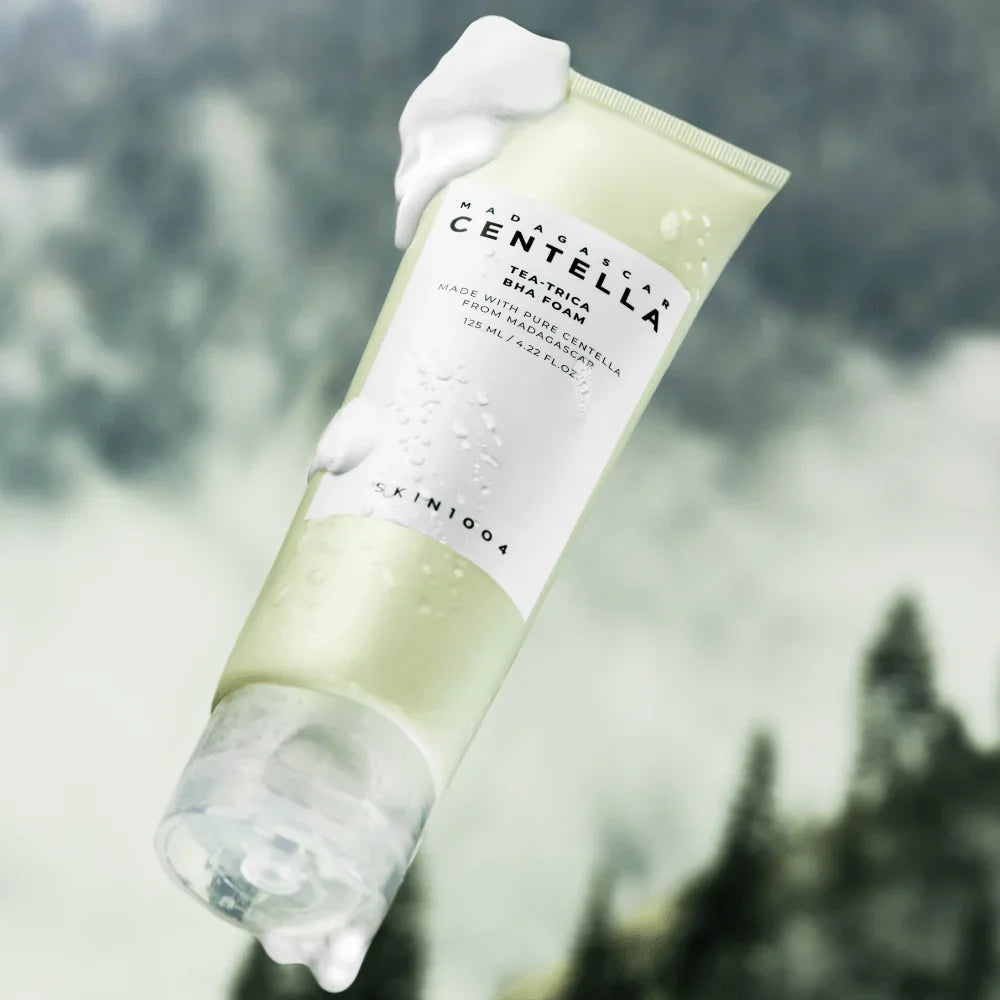 SKIN1004 Madagascar Centella Asiatica Deep Cleansing Foam, Cleanser Removes Pore Impurities, Facial Cleansing Care