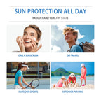 SPF 50+ UV Protective Anti Oxidant sun block Isolation cream High Sun Protection Hydrating Moisturizing Skin Sun Lotion Makeup
