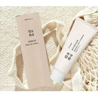 SPF50 + sunscreen, 50ml Korean rice probiotic sunscreen, relieve sun exposure, soft facial moisturizer, efficient sun protection